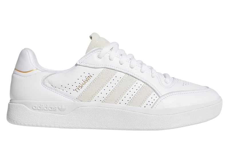 adidas Tyshawn Low Cloud White Gold Metallic