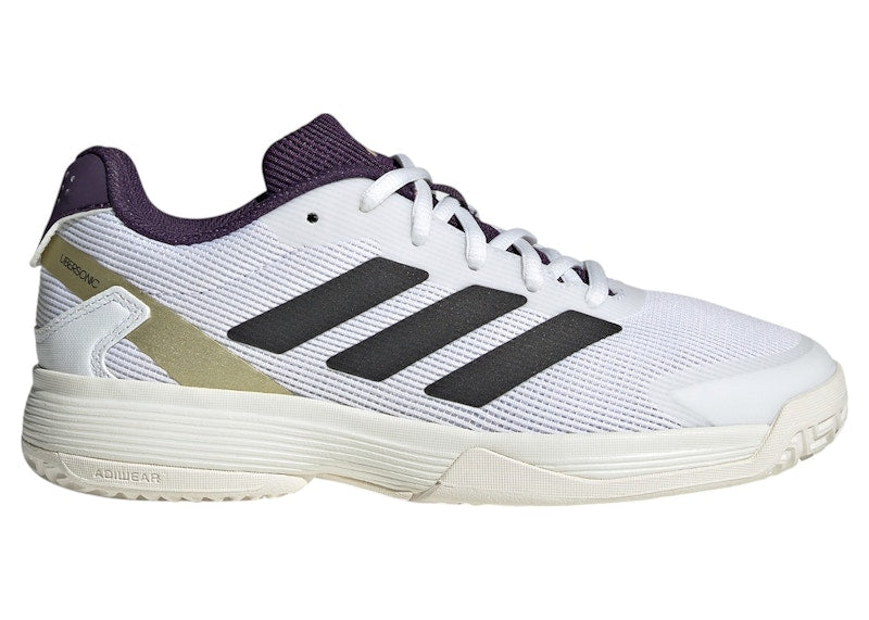 adidas Ubersonic Cloud White Core Black Aurora Plum (GS)