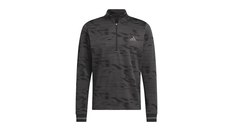 adidas Ultimate365 Cold.Rdy Quarter Zip Sweatshirt Carbon/Black
