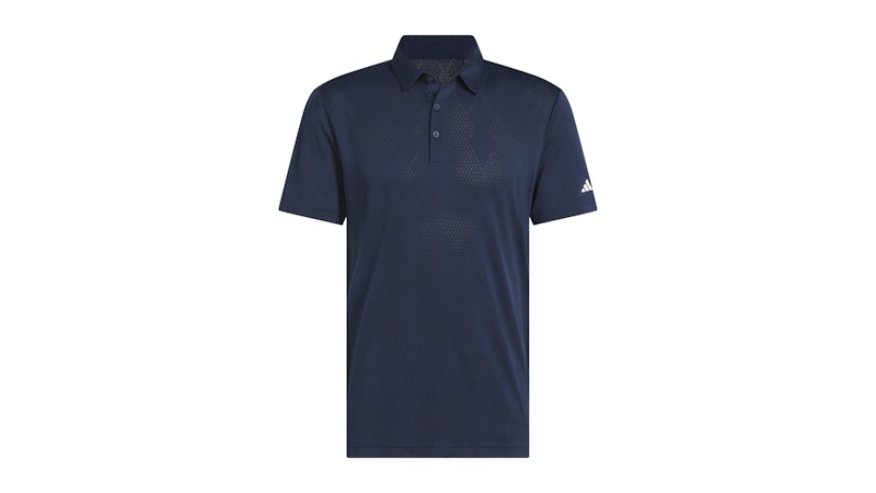 adidas Ultimate365 Micro Texture Polo Shirt Collegiate Navy