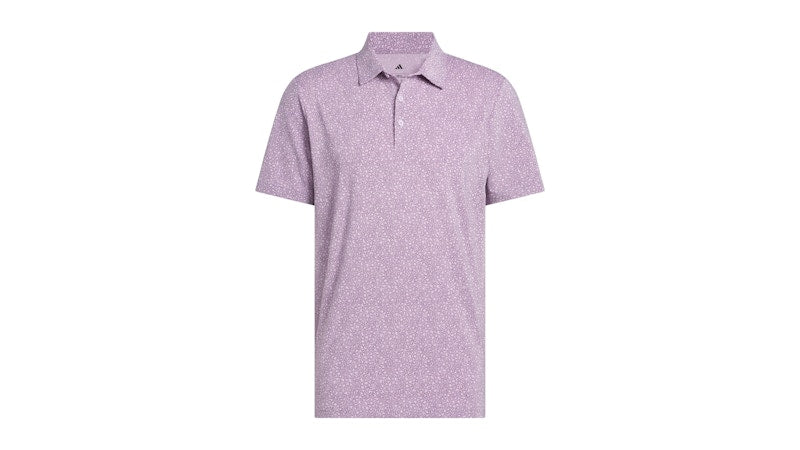 adidas Ultimate365 Mini Bunker Polo Shirt Powder Plum