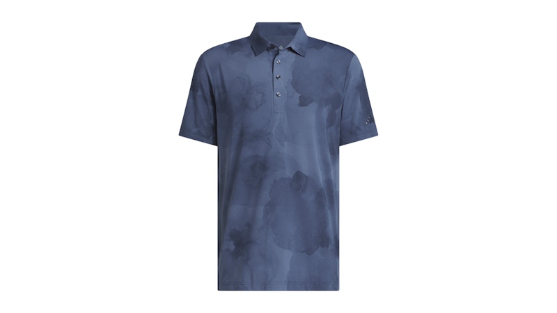 adidas Ultimate365 Printed Cool Feeling Tour Polo Shirt Collegiate Navy Preloved Ink