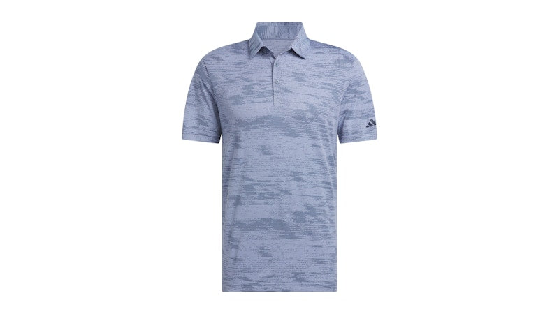 adidas Ultimate365 Textured Stripe Polo Shirt Blue Spark/Preloved Ink