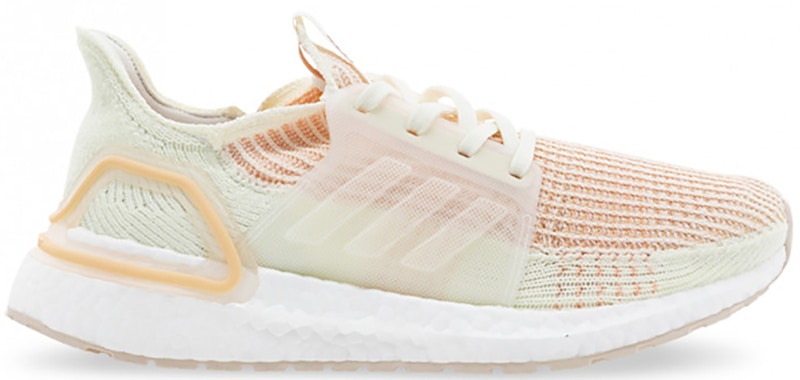 adidas Ultra Boost 19 Off White Glow Orange (Women's)