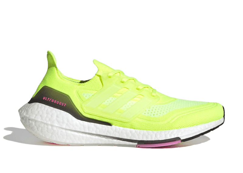 adidas Ultra Boost 21 Solar Yellow Pink