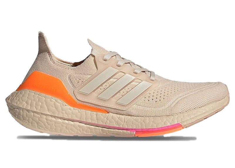 adidas Ultra Boost 21 Halo Ivory Ultra Pop (Women's)