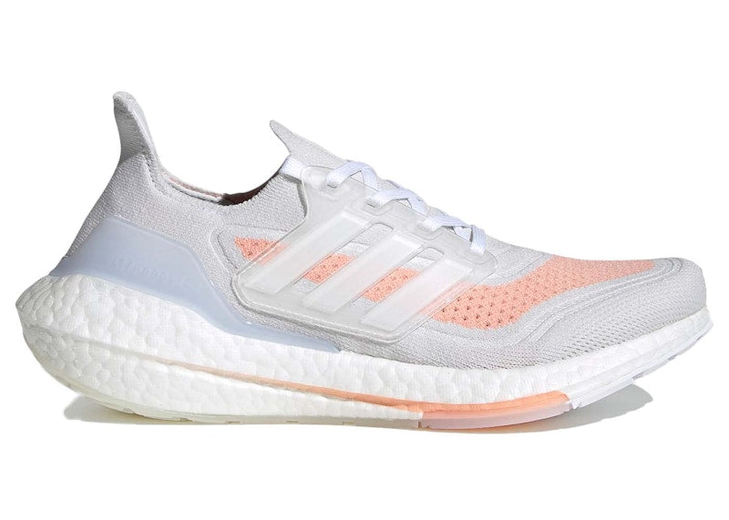 adidas Ultra Boost 21 White Glow Pink (Women's)