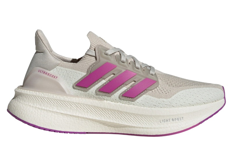 adidas Ultra Boost 5 Beige Purple Burst Ivory (Women's)