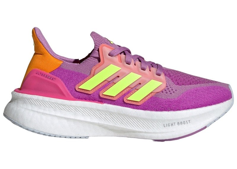 adidas Ultra Boost 5 Preloved Purple Lucid Lemon Purple Burst (GS)