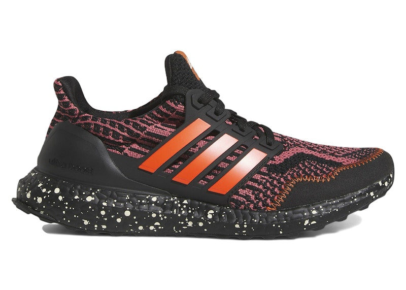 adidas Ultra Boost 5.0 DNA Black Wonder Red Speckled (Women's)
