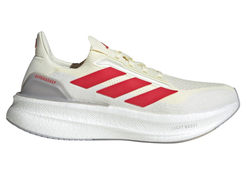 adidas Ultra Boost 5X Off White Better Scarlet Crystal White