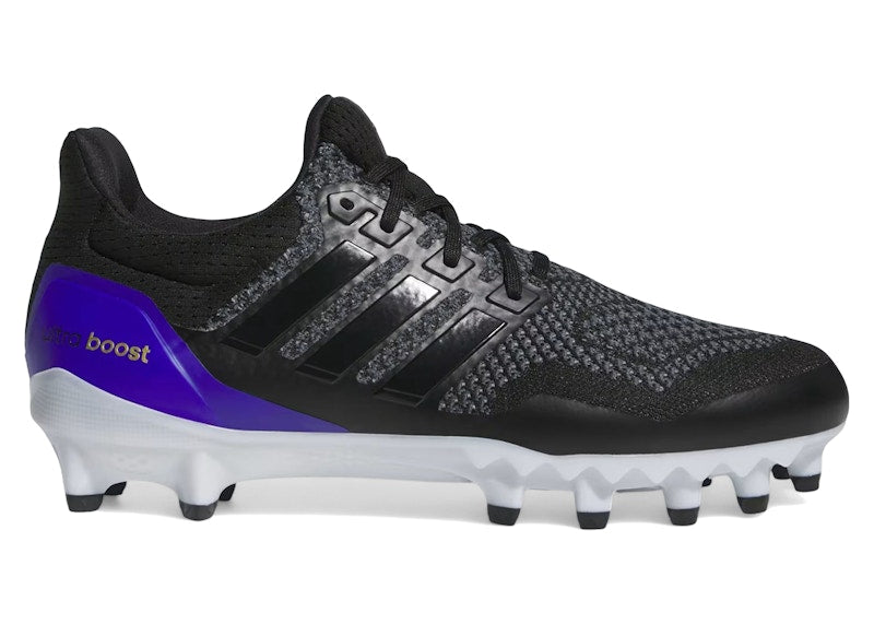 adidas Ultra Boost Football Cleats OG Black Gold Purple