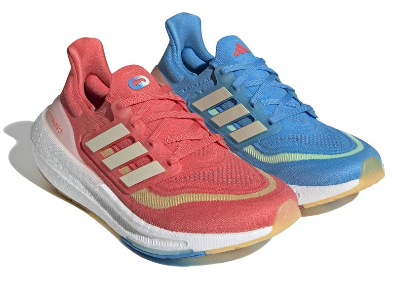 adidas Ultra Boost Light Blue Burst Yellow (Women's)