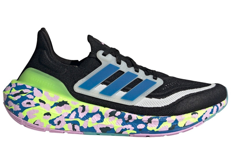 adidas Ultra Boost Light Core Black Bright Royal Lucid Lemon