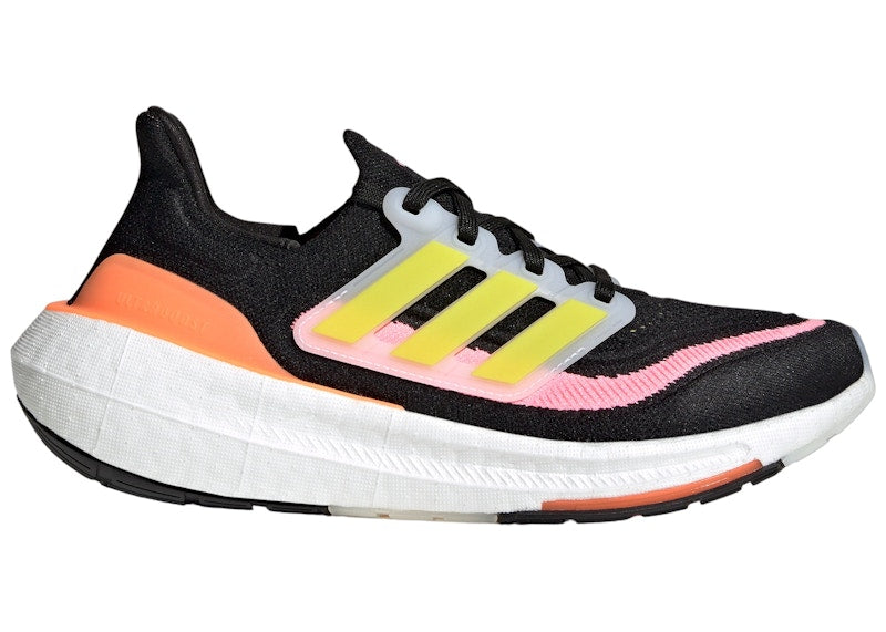 adidas Ultra Boost Light Core Black Bright Yellow Cloud White (Women's)
