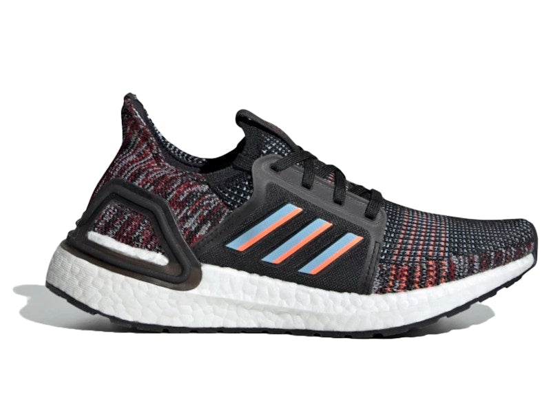 adidas Ultra Boost 19 Core Black Hi Res Coral (GS)