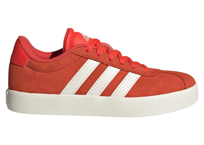 adidas VL Court 3.0 Bright Red Core White Off White (GS)