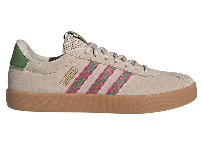 adidas VL Court 3.0 Crystal Linen Green Magenta (Women's)