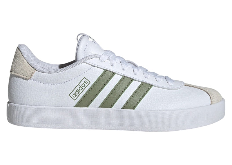 adidas VL Court 3.0 Low Cloud White Tent Green Alumina (Women's)