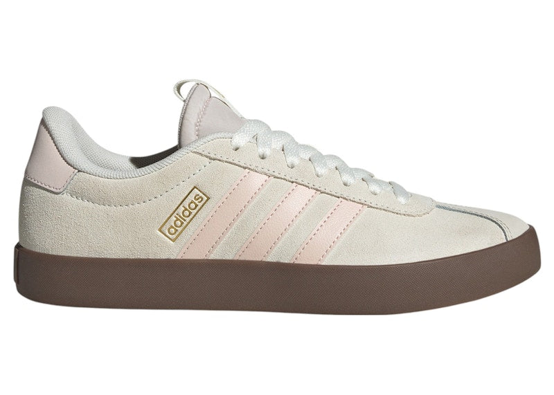 adidas VL Court 3.0 Off White Wonder Quartz Gold Metallic (Women's)