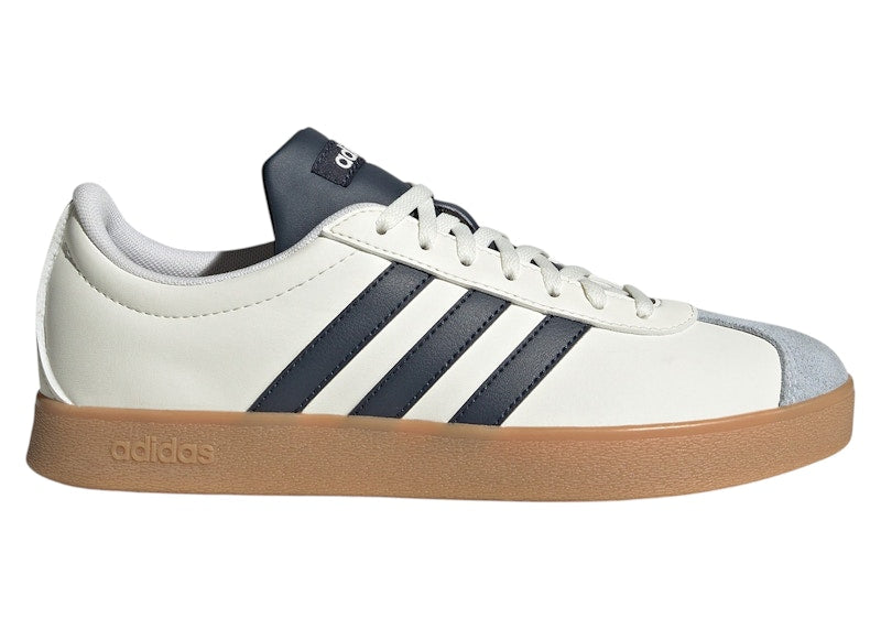 adidas VL Court Base White Aurora Ink Halo Blue (Women's)