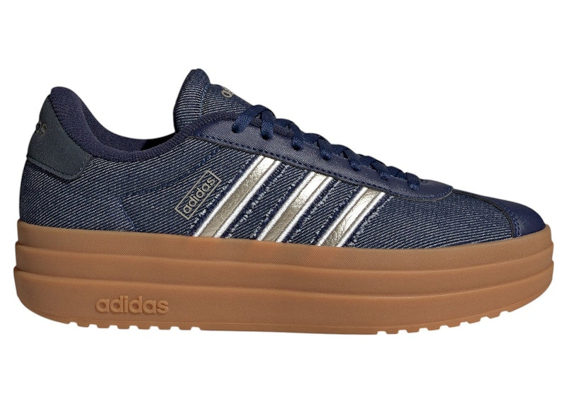 adidas VL Court Bold Dark Blue Cyber Metallic Aurora Ink (Women's)