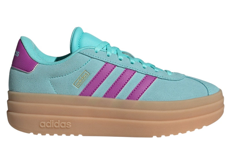 adidas VL Court Bold Flash Aqua Purple Burst Gum (GS)