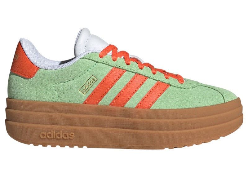 adidas VL Court Bold Semi Green Spark Semi Impact Orange Cloud White (GS)
