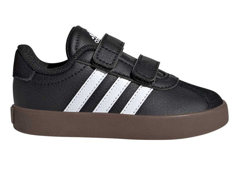 adidas Vl Court 3.0 Core Black Cloud White Gum (TD)