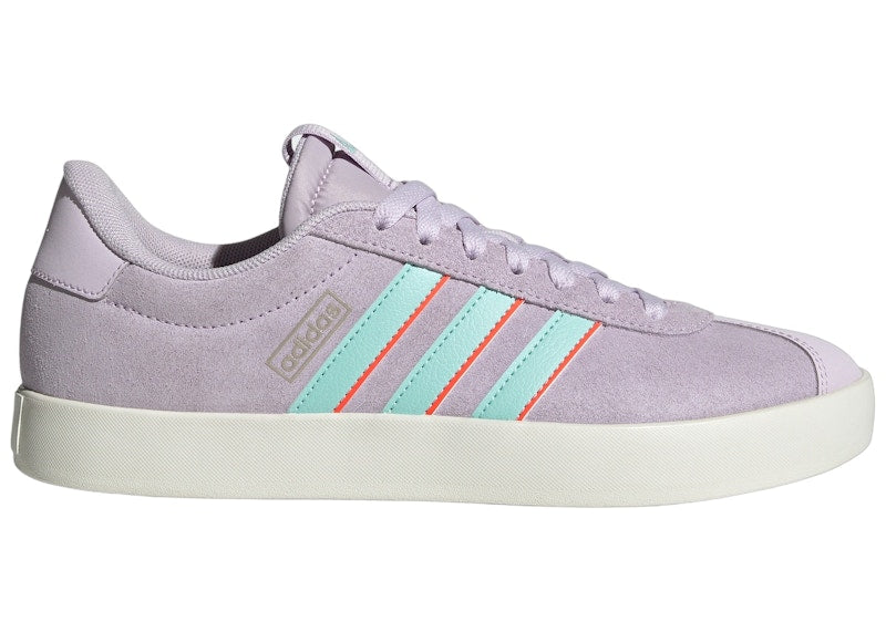 adidas Vl Court 3.0 Ice Lavender Semi Flash Aqua Solar Red (Women's)