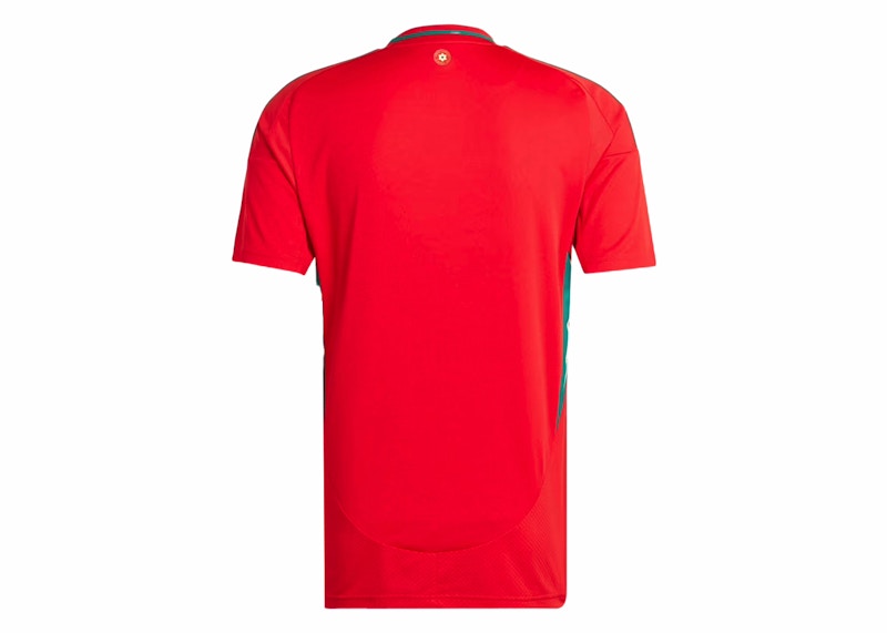 adidas Wales 24 Home Jersey Better Scarlet