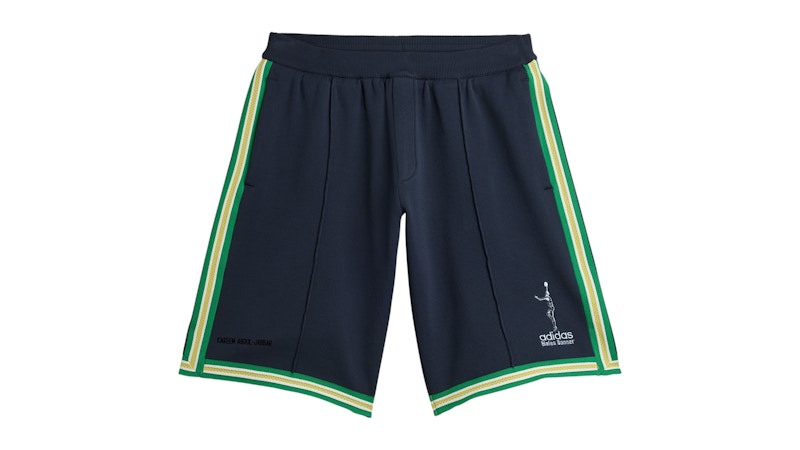 adidas Wales Bonner Jabbar 3-Stripes Knit Shorts Night Navy
