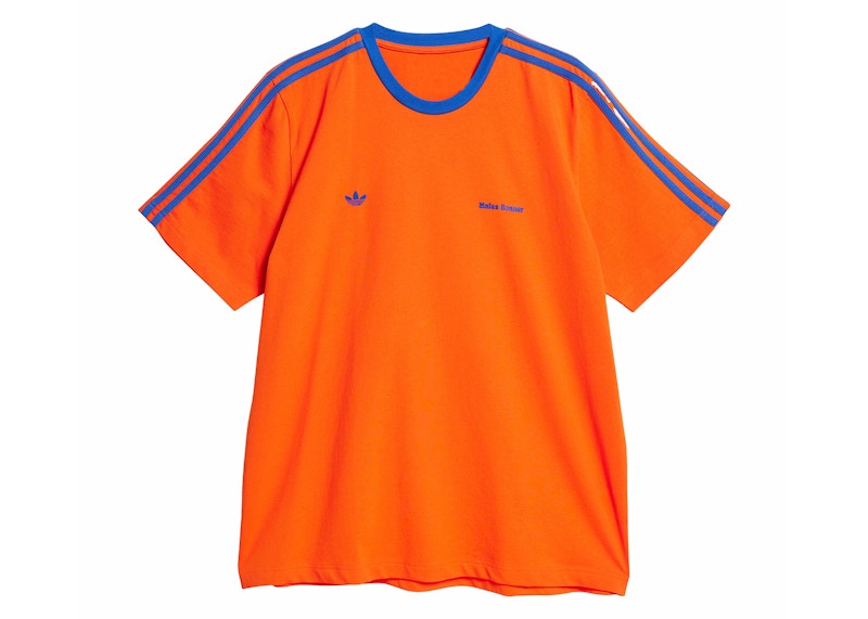 adidas Wales Bonner Short Sleeve Tee Bold Orange/Royal Blue