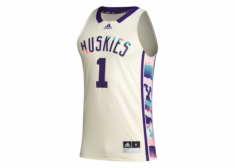 adidas Washington HBE Jersey Cream White/Team College Purple