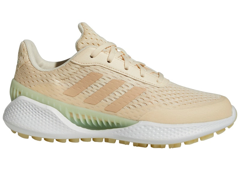 adidas Women Summervent Spikeless Golf Ecru Tint Magic Beige Linen Green (Women's)