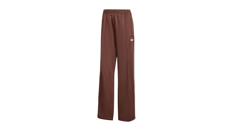 adidas Women's Adicolor Classic Firebird Loose Track Tracksuit Bottoms Auburn/Cream White