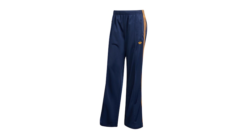 adidas Women's Adicolor Classic Firebird Loose Track Tracksuit Bottoms Night Indigo/Crew Orange