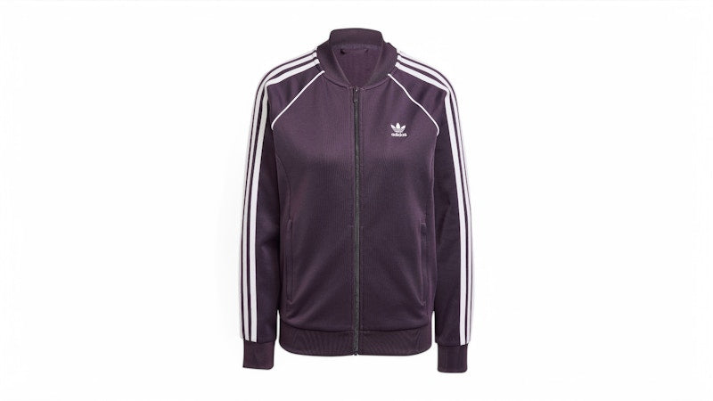 adidas Women's Adicolor Classics Superstar Track Top Aurora Black