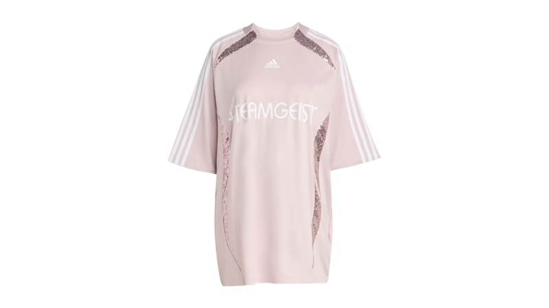 adidas Women's Adilenium Season 4 Teamgeist Oversized Jersey New Rose