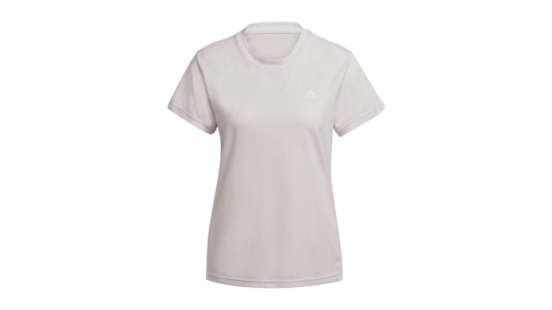 adidas Women's Aeroready Designed To Move T-Shirt Almost Pink/White