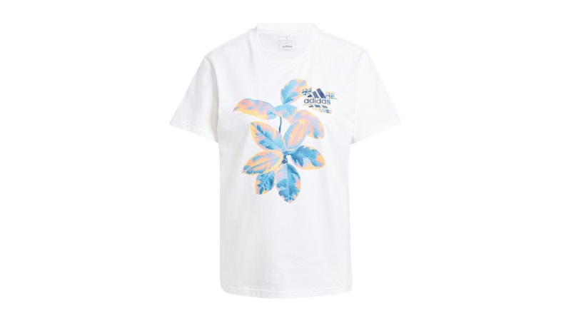 adidas Women's Beach Graphic T-Shirt White