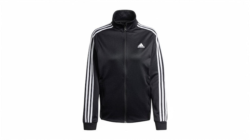 adidas Women's Classics 3-Stripes Track Top Black/White