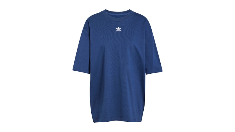 adidas Women's Essentials Boyfriend T-Shirt Night Indigo