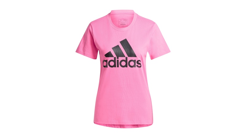 adidas Women's Essentials Logo T-Shirt Pulse Magenta/Black