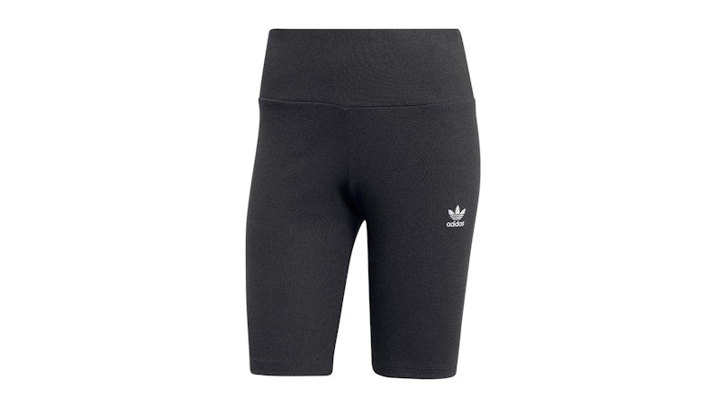 adidas Women's Essentials Rib Short Leggings Black