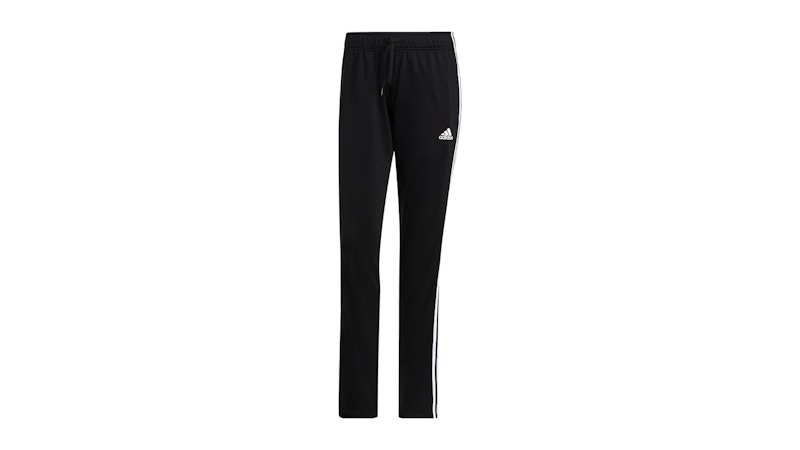 adidas Women's Essentials Warm 3-Stripes Track Tracksuit Bottoms Black