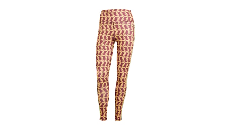 adidas Women's Farm Rio 7/8 Leggings Semi Spark/Shadow Red