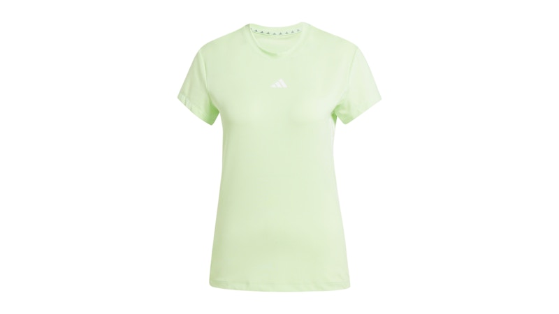 adidas Women's Hyperglam T-Shirt Semi Green Spark/White