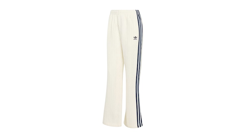 adidas Women's Knit Classic Track Pant Off White