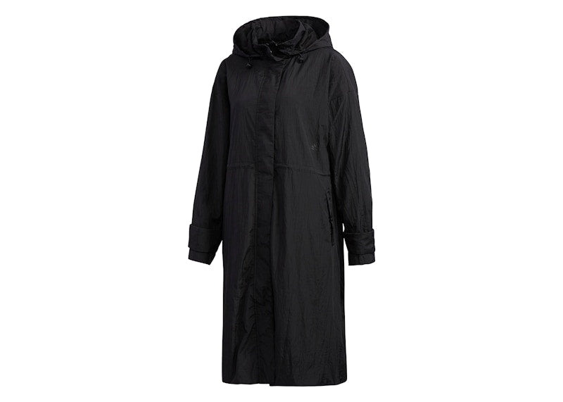 adidas Women's Light Woven Long Jacket Black